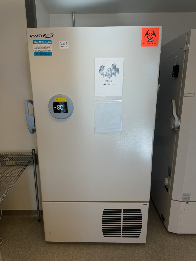 Image of VWR -80C Ultra Low Temp Freezer